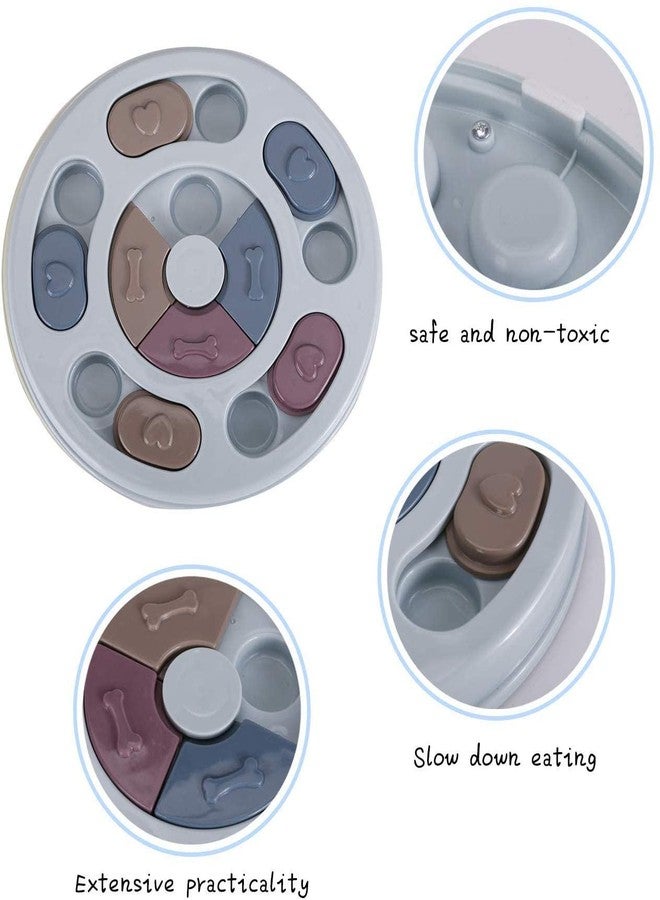 Pups&Pets لعبة ألغاز للكلاب من Pups&Pets لتوزيع المكافآت، لعبة لتدريب الذكاء وتناول الطعام ببطء، وعاء تغذية مانع للانزلاق مصمم للكلاب والقطط متوسطة وكبيرة الحجم، قطعة واحدة. - Image 5